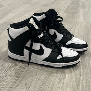 Nike Dunk Hi Men’s Black White Size 11 US